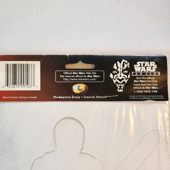 Vintage Star Wars Episode One ObiWan Kenobi Sealed NOS Dresser Standee Cardboard - Picture 5 of 7